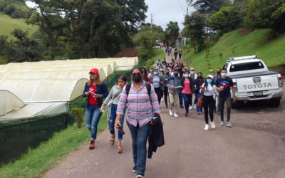 Trabajo de Campo en Tour Fresa Nica